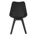 Load image into Gallery viewer, Artiss Set of 4 Retro Padded Dining Chair - Black