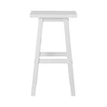 Load image into Gallery viewer, Artiss Set of 2 Beech Wood Bar Stools - White