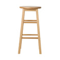 Load image into Gallery viewer, Artiss Set of 2 Beech Wood Backless Bar Stools - Natural