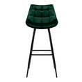 Load image into Gallery viewer, Artiss Set of 2 Velvet Bar Stools - Green