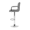 Load image into Gallery viewer, Artiss Set of 2 Bar Stools Gas lift Swivel - Steel and Grey