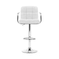 Load image into Gallery viewer, Artiss Set of 2 Bar Stools Gas lift Swivel - Steel and White