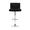 Load image into Gallery viewer, Artiss Set of 2 Line Style PU Leather Bar Stools - Black