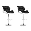 Load image into Gallery viewer, Artiss Set of 2 Kitchen Bar Stools - White, Black and Chrome