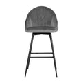 Load image into Gallery viewer, Artiss Set of 2 Bar Stools Kitchen Stool Dining Chairs Velvet Chair Barstool Grey Mesial