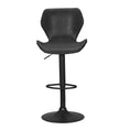 Load image into Gallery viewer, Artiss Set of 2 Bar Stools Kitchen Stool Chairs Metal Barstool Swivel Black Frawley