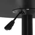 Load image into Gallery viewer, Artiss Bar Table Kitchen Tables Swivel Round Metal Black