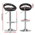 Load image into Gallery viewer, Artiss Bar Stools Kitchen Stool Dining Counter Chairs Gas Lift Swivel x2