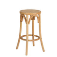 Load image into Gallery viewer, Artiss Bar Stools Wooden Stool Counter Chair Kitchen Barstools Rattan Seat