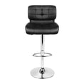 Load image into Gallery viewer, Artiss Set of 2 PU Leather Gas Lift Bar Stools - Black and Chrome