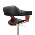 Load image into Gallery viewer, Artiss Wooden Bar Stool - Black and Wood