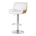 Load image into Gallery viewer, Artiss Bar Stools Kitchen Stool Chairs Metal Barstool Dining Chair Swivel White