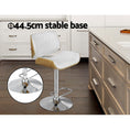 Load image into Gallery viewer, Artiss Bar Stools Kitchen Stool Chairs Metal Barstool Dining Chair Swivel White