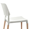 Load image into Gallery viewer, Artiss Set of 4 Wooden Stackable Dining Chairs - White