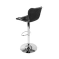 Load image into Gallery viewer, Artiss Set of 2 PU Leather Patterned Bar Stools - Black and Chrome