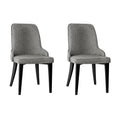 Load image into Gallery viewer, Artiss Set of 2 Fabric Dining Chairs - Grey