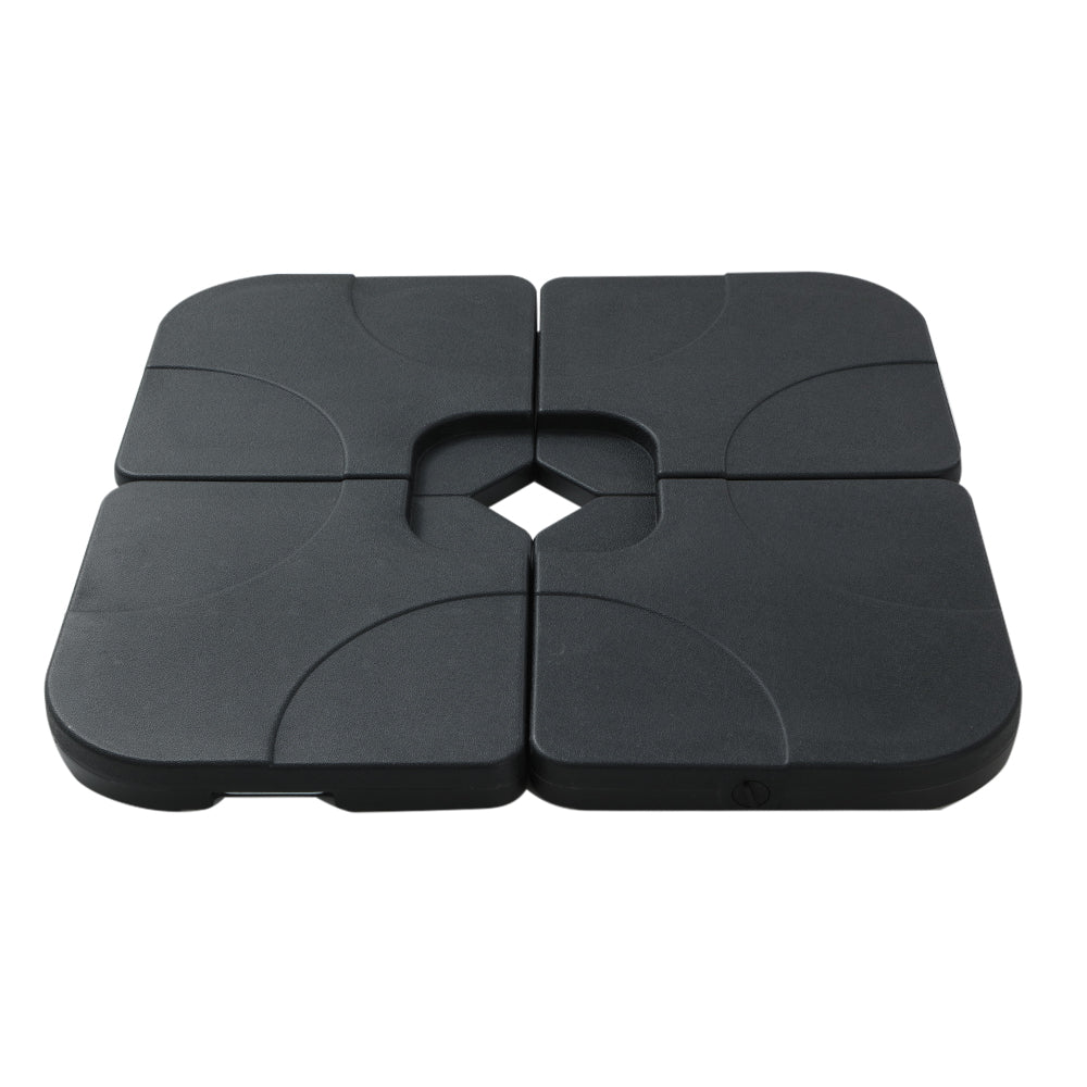 black patio umbrella canadian tire Instahut Outdoor Umbrella Base Stand Sand/Water Pod Cantilever Beach P –  Decor Trends