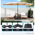 Load image into Gallery viewer, Instahut Outdoor Umbrella Base Stand Sand/Water Pod Cantilever Beach Patio 50cm