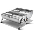 Load image into Gallery viewer, Grillz Portable BBQ Drill Outdoor Camping Charcoal Barbeque Smoker Foldable