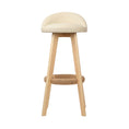 Load image into Gallery viewer, Artiss Set of 2 PU Leather Backrest Bar Stools - Beige