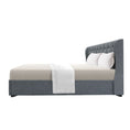 Load image into Gallery viewer, Artiss Bed Frame King Size Gas Lift Grey ISSA
