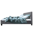 Load image into Gallery viewer, Artiss Bed Frame Double Size Grey NEO