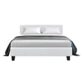 Load image into Gallery viewer, Artiss Bed Frame Double Size White NEO