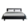 Load image into Gallery viewer, Artiss Bed Frame Double Size Black NEO