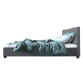 Load image into Gallery viewer, Artiss Bed Frame King Single Size Gas Lift Grey NINO