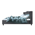 Load image into Gallery viewer, Artiss Bed Frame Double Size Grey PIER