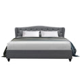 Load image into Gallery viewer, Artiss Bed Frame King Size Grey PIER