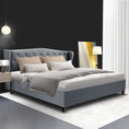 Load image into Gallery viewer, Artiss Bed Frame King Size Grey PIER