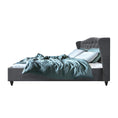 Load image into Gallery viewer, Artiss Bed Frame Queen Size Grey PIER