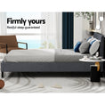 Load image into Gallery viewer, Artiss Bed Frame Queen Size Grey VANKE