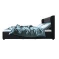 Load image into Gallery viewer, Artiss Bed Frame Queen Size with 4 Drawers Charcoal MILA