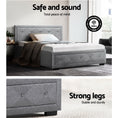 Load image into Gallery viewer, Artiss Bed Frame King Single Size Gas Lift Storage Mattress Base Wooden Grey