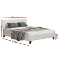 Load image into Gallery viewer, Artiss Bed Frame Queen Size Boucle NEO