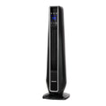 Load image into Gallery viewer, 2400W Electric Ceramic Tower Cold and Fan Heater Remote Control Portable Oscillating Black