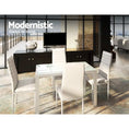 Load image into Gallery viewer, Artiss 5 Piece Dining Table Set - White