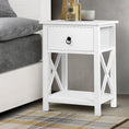 Load image into Gallery viewer, Artiss Set of 2 Bedside Tables Drawers Side Table Nightstand Lamp Chest Unit Cabinet