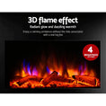 Load image into Gallery viewer, Devanti Electric Fireplace Fire Heater 2000W