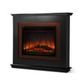 Load image into Gallery viewer, Devanti Electric Fireplace Fire Heater 2000W Black