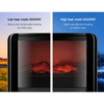 Load image into Gallery viewer, Devanti Electric Fireplace Fire Heaters 2000W