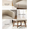 Load image into Gallery viewer, Armchair Upholstered Lounge Accent Chair Couch Seat Sofa Bedroom Seater Fabric Tub Beige