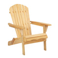 Load image into Gallery viewer, Gardeon Outdoor Chairs Furniture Beach Chair Lounge Wooden Adirondack Garden Patio