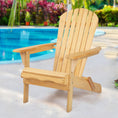 Load image into Gallery viewer, Gardeon Outdoor Chairs Furniture Beach Chair Lounge Wooden Adirondack Garden Patio