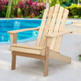 Load image into Gallery viewer, Gardeon Outdoor Sun Lounge Beach Chairs Table Setting Wooden Adirondack Patio Chair Light Wood Tone