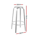 Load image into Gallery viewer, Gardeon Set of 2 Outdoor Bar Stools Patio Furniture Indoor Bistro Kitchen Aluminum