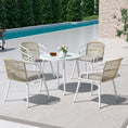 Load image into Gallery viewer, Gardeon 5pc Outdoor Dining Set Furniture Table and Chair Lounge Setting 4 Seater