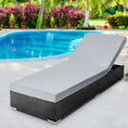 Load image into Gallery viewer, Gardeon Sun Lounge Outdoor Furniture Day Bed Wicker Rattan Garden Sofa
